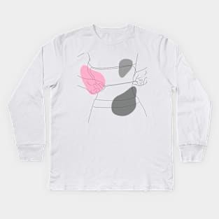 demi girl Kids Long Sleeve T-Shirt